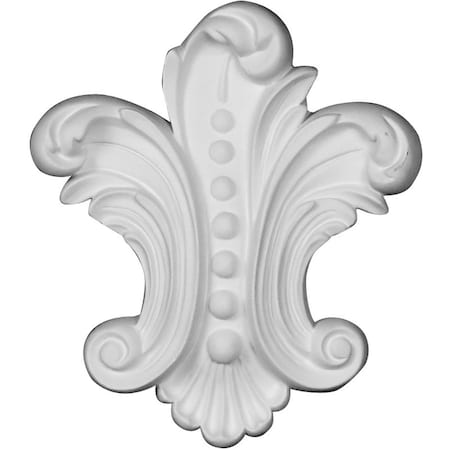 Ekena Millwork 4 5/8"W x 5 3/8"H x 1"P Beaded Onlay ONL04X05X01BE